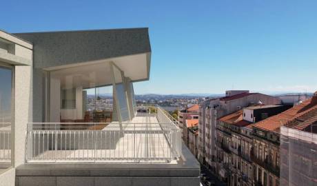 Apartments in a historical building in Porto, Portugal