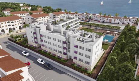 Apartments in a new residential complex in Alcoceber, Valencia, Spain