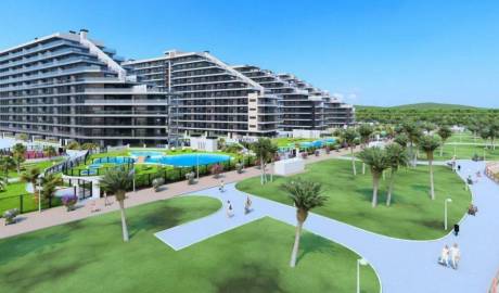 Apartments in a new residential complex in Cabanes, Valencia, Spain