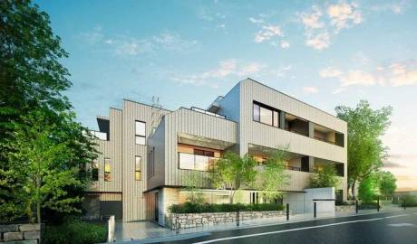 Apartments in Nishikoyama residential complex in Tokyo, Japan