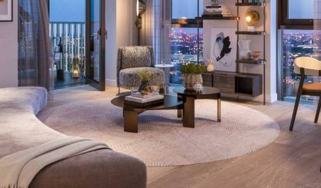 Apartments in THE BELLAMY residential complex in London, UK