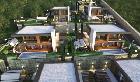 Complex of two-storey villas in Kargicak district, Alanya, Turkey