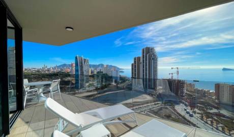 Brand new design sea view apartment on poniente beach, Benidorm, Alicante, Spain