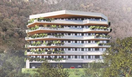 Apartments in a new building from 26 to 83m2 in Rafailovici, Budva