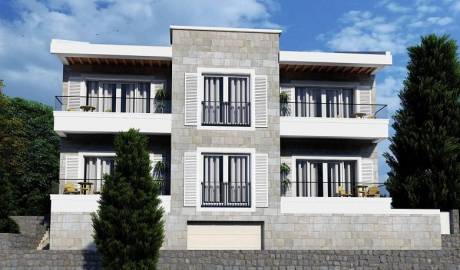 Inexpensive apartments in a new building in Herceg Novi