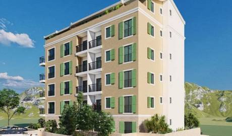 Apartments in a new building in the center of Bijela, Herceg Novi