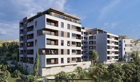 Apartments in a new building in Becici, Budva