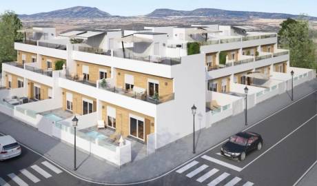 Complex of 14 townhouses in Avileses, Murcia, Spain