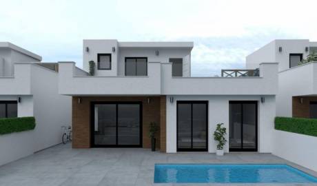 Complex of 4 villas in San Pedro del Pinatar, Murcia, Spain