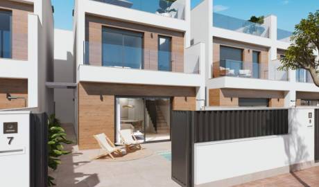 Complex of 8 villas in San Pedro del Pinatar, Murcia, Spain