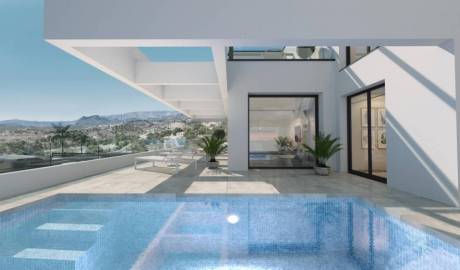 Exclusive villas with sea and mountain views in Finestrat, Alicante, Spain