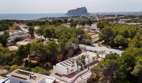 Außergewöhnliche neu gebaute Villa mit Meerblick, Benissa, Alicante, Spanien