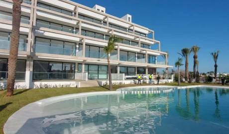 Flat in Cabo de Palos with sea views and communal swimming pool, Calpe, Valencia, Spain