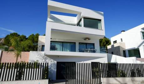 Independent villas with views of the sea and the mountains, Alicante, Spain