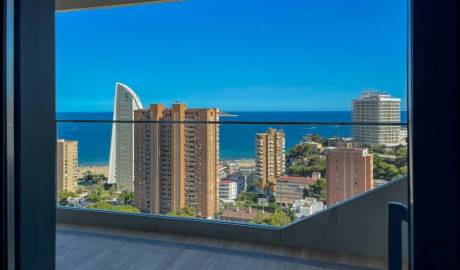 Luxury apartments for sale in a modern high-rise residential complex, Alicante, Spain