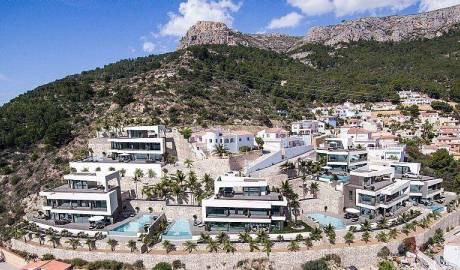 Luxury villa with private pool and sea views, Calpe, Valencia, Spain