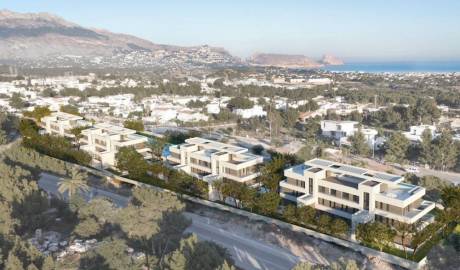 New apartments in complete urbanization and sea views, Alicante, Spain