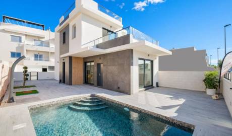 New build house with private pool in Benijofar, Valencia, Spain