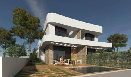 New construction. Luxury villas In Montesinos la Herrada, Alicante, Spain