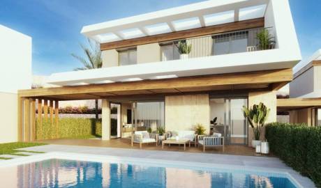 New development of single-family homes in Polop, Alicante, Spain