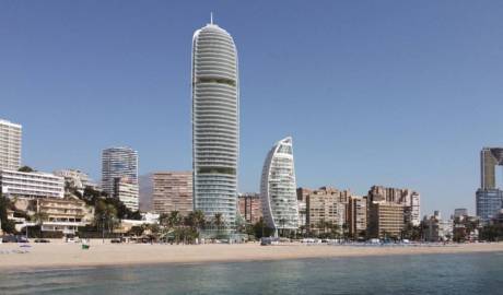 New exclusive apartments on the seafront, Alicante, Spain