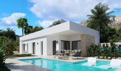 New exclusive designer villas with sea and mountain views, Finestrat, Alicante, Spain