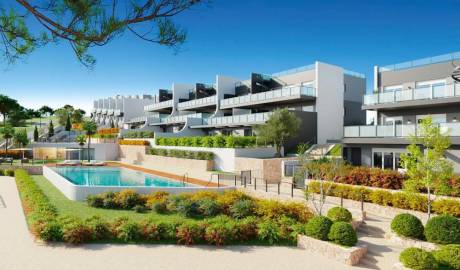 New flats and townhouses with sea view, Finestrat, Alicante, Spain