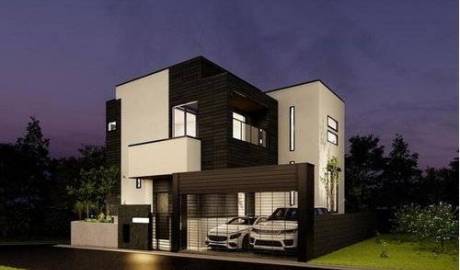 New house in Noge 1-chome, Setagaya-ku, Tokyo, Japan