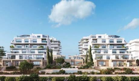 New houses near the sea, Valencia, Spain