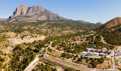 New individual villas with private pool and sea and mountain views, Finestrat, Alicante, Spain