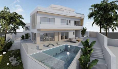 New luxury villas in Campoamoros, Orihuela Costa, Alicante, Spain