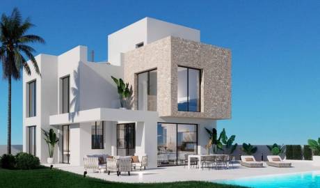 New luxury villas with private pool in Finestrat, Alicante, Spain