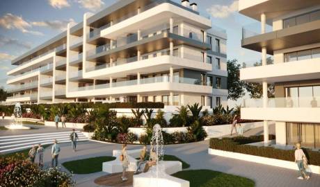 Newly built apartments with sea views, Alicante, Spain