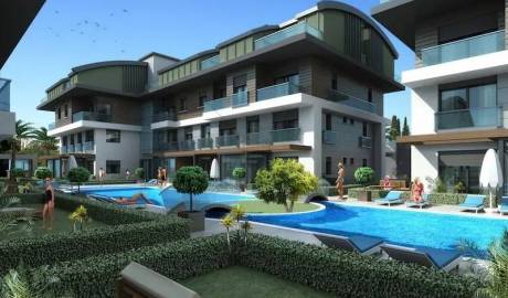 Spacious loft-style apartments in Lara Antalya