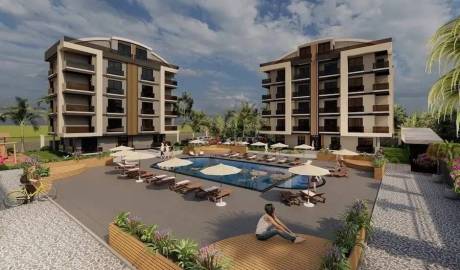 Affordable apartments in Dosemealti superb complex, Antalya