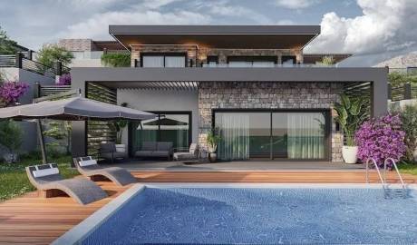 Unobstructed sea view luxury villas in Yalikavak Bodrum