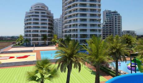 Studio apartments in the residential complex COASTAL HEAVEN, Güzelyurt