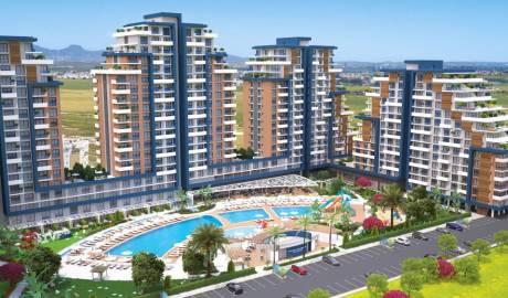 Studio apartments in the residential complex RIVERSIDE LIFE RESIDENCE, Iskele, Famagusta