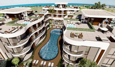 1+1 flats in the residential complex WAVE ELEGANCE in Iskele, Famagusta