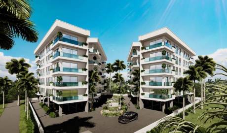 Flats 2+1 in the residential complex PARK AVENUE in Kyrenia (Girne)