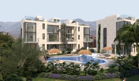 Apartments 2+1 in Malibu residential complex in Tatlisu, Famagusta