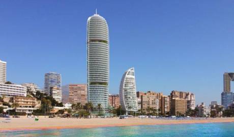 Modern apartment by the sea in Benidorm, Alicante