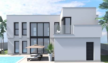 New villa with swimming pool in Torrevieja (Costa Blanca South)