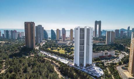 Neubauwohnungen mit ausgezeichneten Gemeinschaftsbereichen in Benidorm