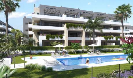 Apartments mit ausgezeichneten Gemeinschaftsbereichen in Playa Flamenca, Orihuela Costa