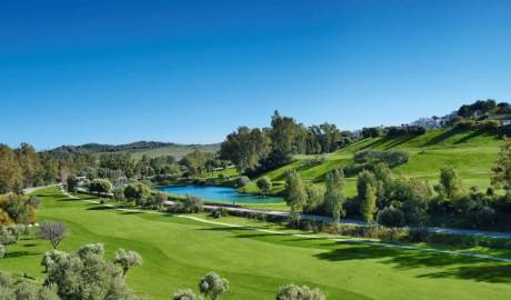 Townhouses in the residential complex Green Golf Estepona, Marbella, Spain