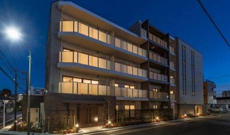 Two-bedroom apartments in the residential complex Keio Hachioji in Tokyo, Japan