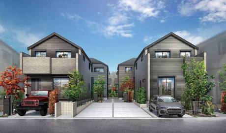 Two-storey house of 79 square meters in Tokyo, Japan